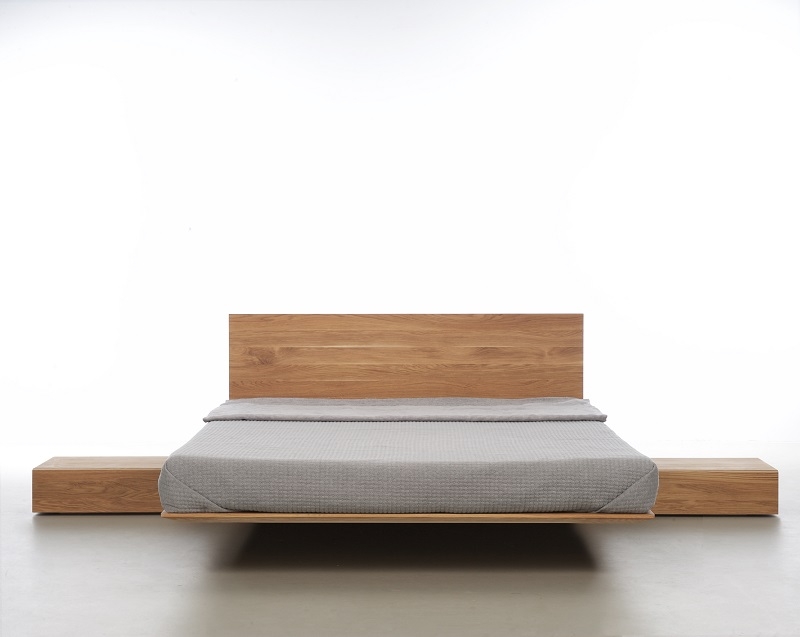 orig. NOBBY l Modernes Design Bett 140x200 aus Massivholz